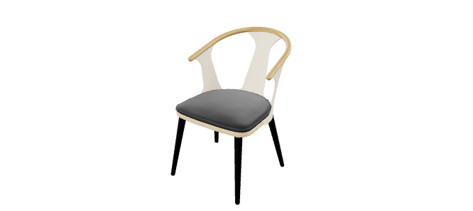 3D Mutfak Sandalyesi